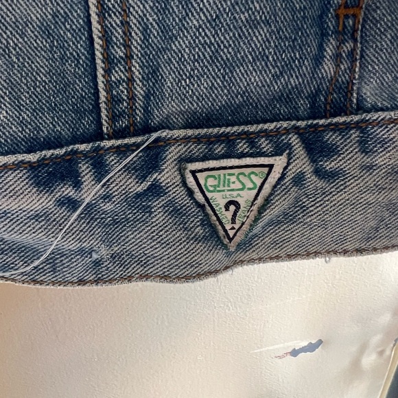 Vintage Guess Denim Jacket - Picture 9 of 13